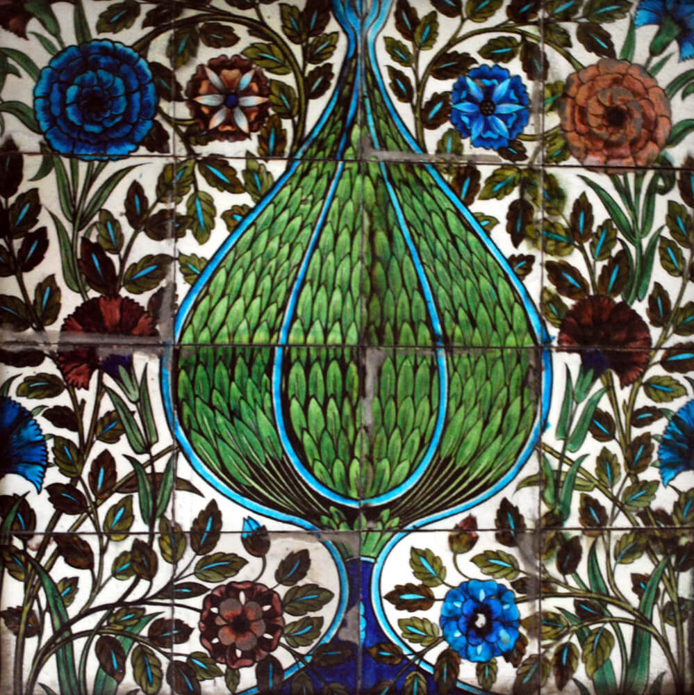 William de Morgan, A William De Morgan Chelsea Period Dodo tile